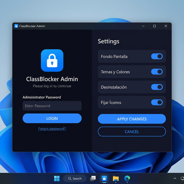 Panel Administrativo Vision